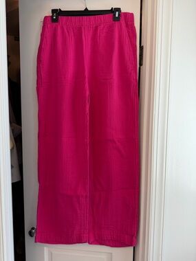 GAP Linen Wide-Leg Pants